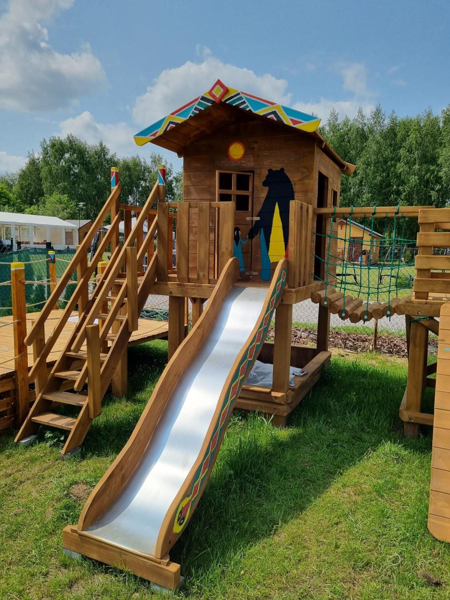 Indiana Camp - 150 M Od Suntago Park Hotel Grabce-Towarzystwo Exterior foto